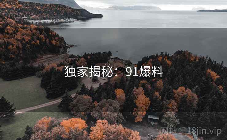 独家揭秘：91爆料