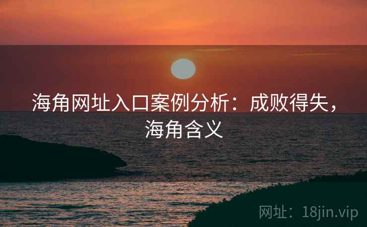 海角网址入口案例分析：成败得失，海角含义